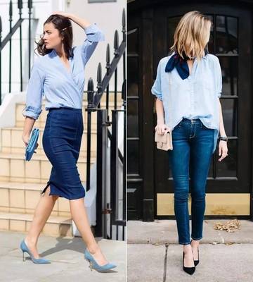 黎貝卡:三組清涼配色,穿好了也能消暑|配色|淺藍色|粉色_新浪時尚_新浪網