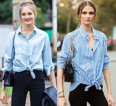 天氣熱了怎么辦 Rihanna江疏影魔法收腰襯衫實力顯瘦