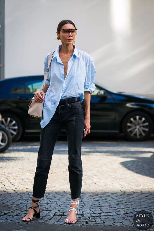 18年春夏襯衫這么穿,你就是時髦精本人